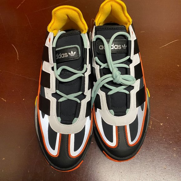 Adidas Mens Multicolor Niteball GZ2800 Low Top Lace Up Running Shoes Size US 8.5 main image 7
